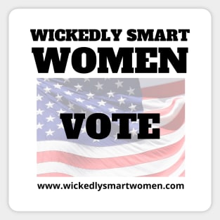 Wickedly Smart Women VOTE Sticker